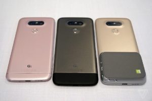 LG G5 con modulo hifi e camera pro