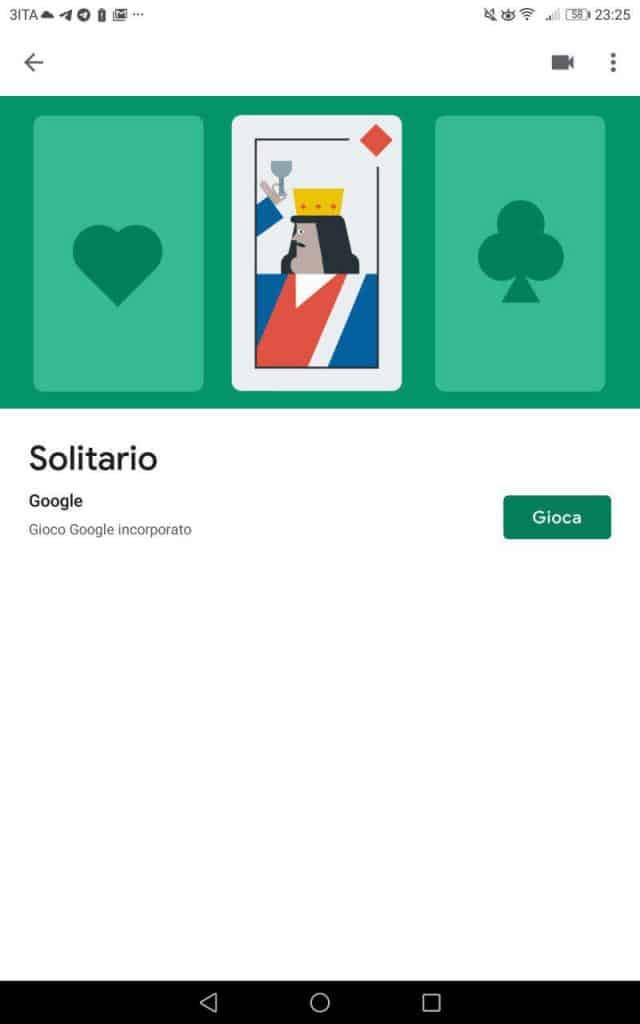 Giochi Google Solitario