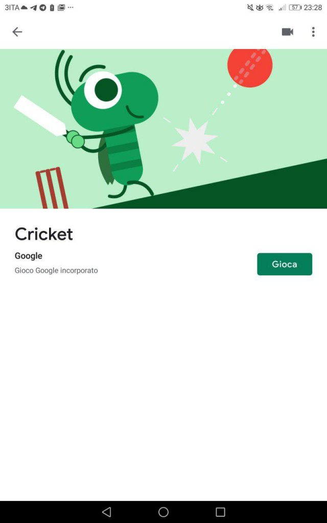 Giochi Google Cricket